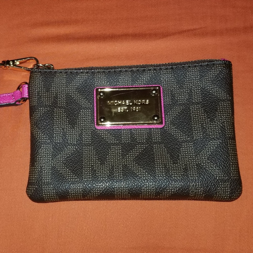 Micheal Kors Wallet Wristlet Coin Purse